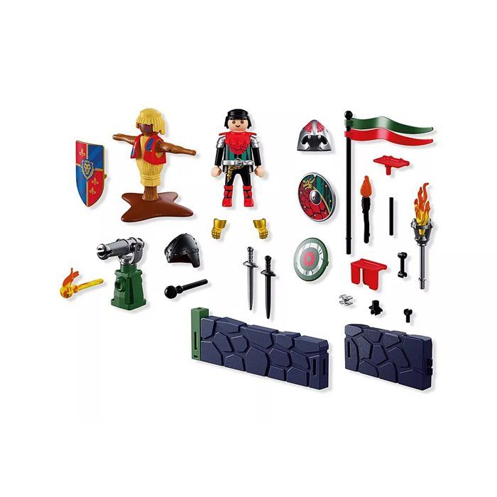 PLAYMOBIL 72213 Dragon Knights Training, Adventure Knights, 25 pieces, ages 4 and up