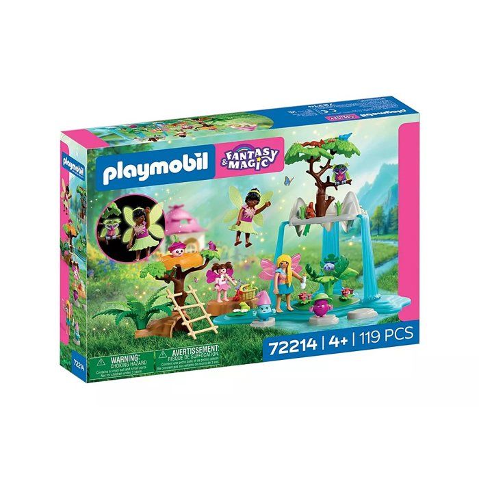 PLAYMOBIL 72214 Magical Fairy Gathering, Fantasy & Magic, 119 pieces, ages 4 and up