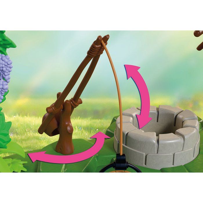 PLAYMOBIL 72215 Enchanted Garden with Baby Unicorn, Fantasy & Magic, 74 pieces, ages 4 and up