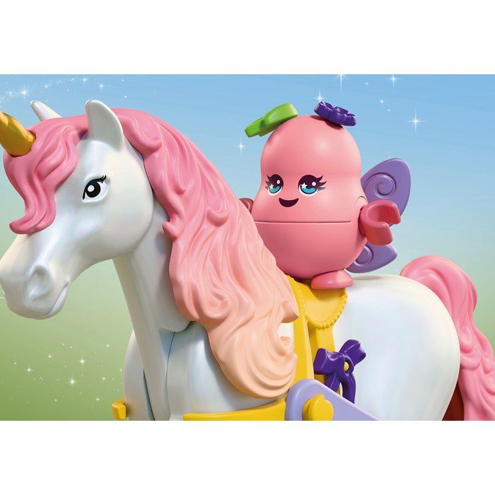 PLAYMOBIL 72216 Unicorn Carriage, Fantasy & Magic, 48 pieces, ages 4 and up