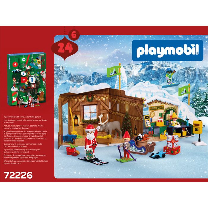 PLAYMOBIL 72226 Advent Calendar: Christmas Elf