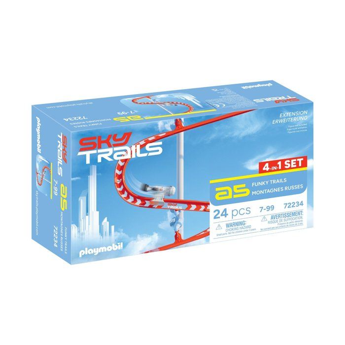 Sky Trails 72234 Roller Coaster Expansion Set, 48 pieces, ages 7 and up