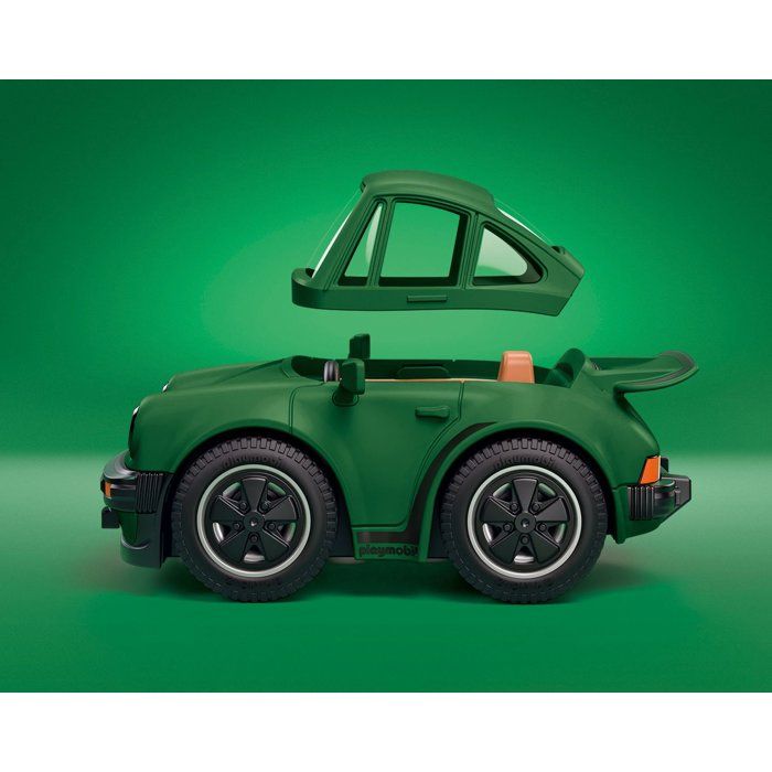 PLAYMOBIL 72239 Porsche 911 Turbo, Playmobil Icon Cars, Classic Cars, 24 pieces, Kidult, Ages 14 and up