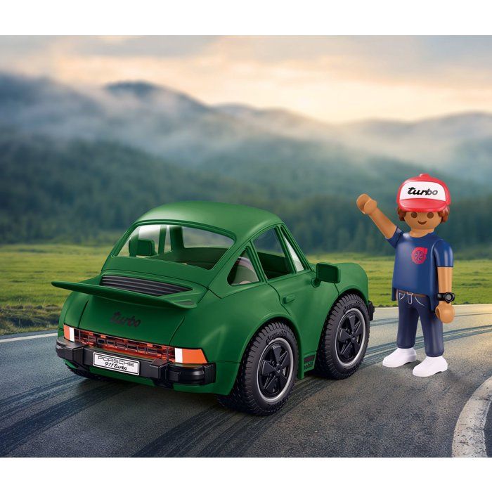 PLAYMOBIL 72239 Porsche 911 Turbo, Playmobil Icon Cars, Classic Cars, 24 pieces, Kidult, Ages 14 and up