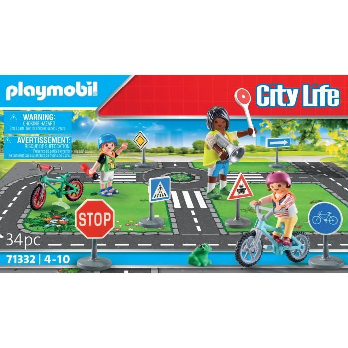PLAYMOBIL - Road Safety Class - Red - 71332