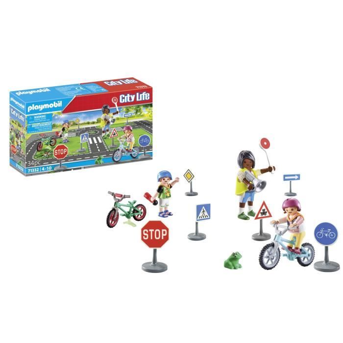 PLAYMOBIL - Road Safety Class - Red - 71332