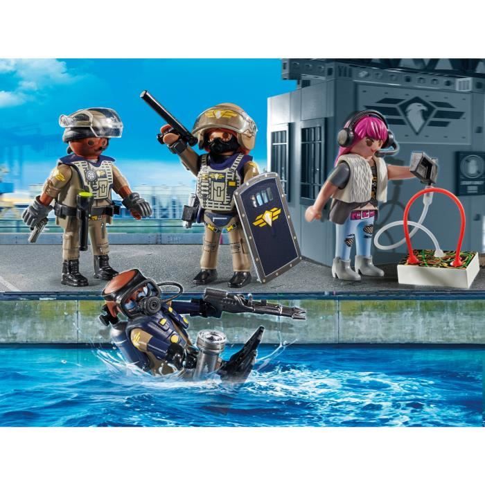 Playmobil 71146 Special Forces Team with Bandit, Policemen