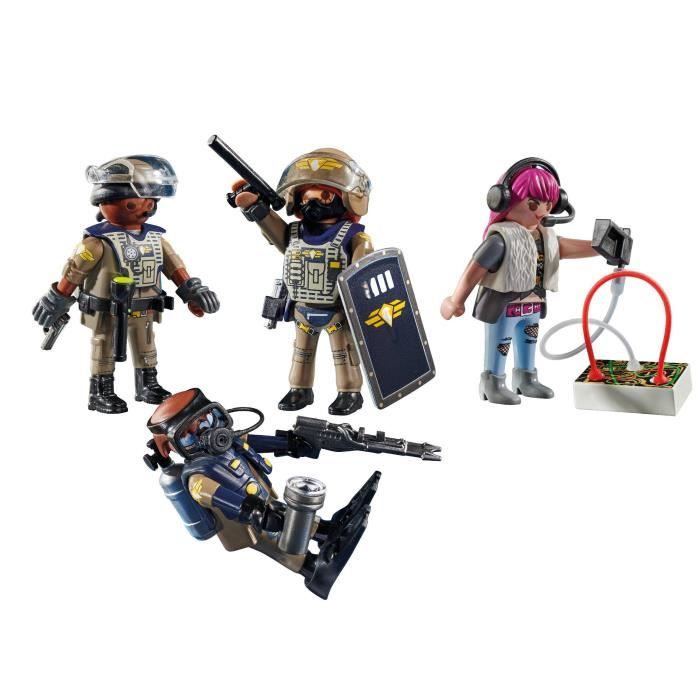 Playmobil 71146 Special Forces Team with Bandit, Policemen