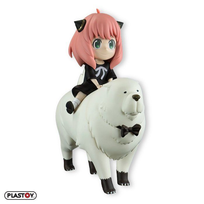 Tirelire - PLASTOY - Spy x Family Anya Forger et Bond Forger - Plastique - 29 cm