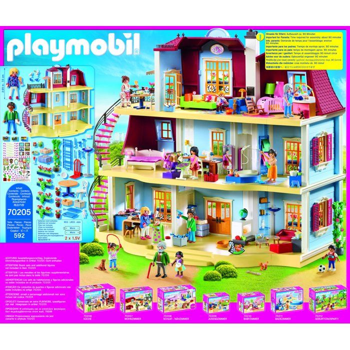 PLAYMOBIL 70205 - Dollhouse La Maison Traditionnelle - Large traditional house - New for 2020