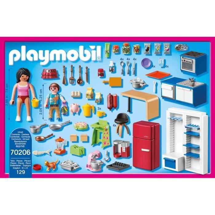 PLAYMOBIL 70206 - Dollhouse La Maison Traditionnelle - Family kitchen - New for 2020
