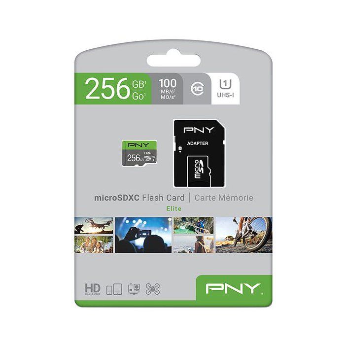 PNY 256GB Elite MicroSDx Memory Card