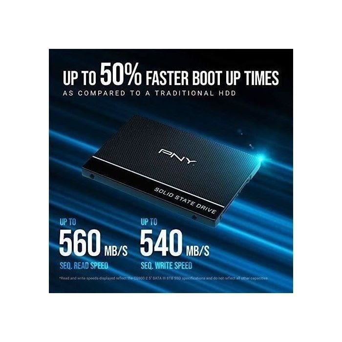 PNY - CS900 SATA - SSD drive - 2.5 - 500GB