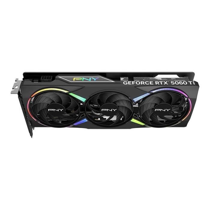PNY - Graphics card - GeForce RTX 5060 Ti - 8GB - ARGB Overclocked Triple Fan DLSS 4