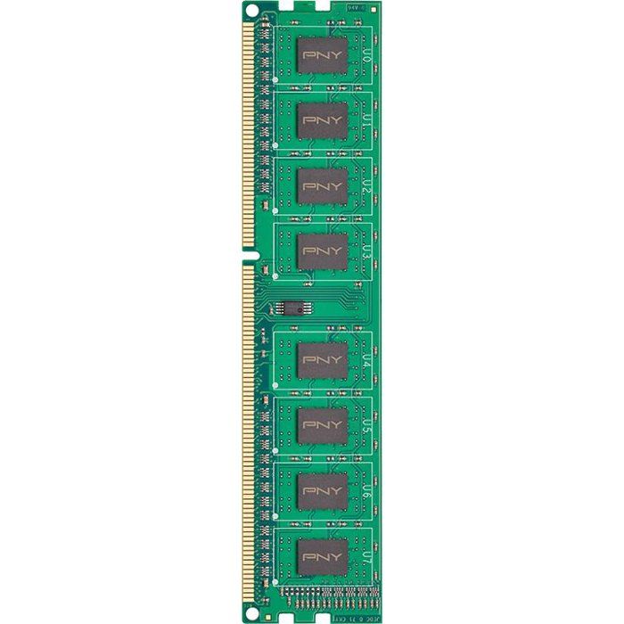 Memory Module - PNY - DIM8GBN12800/3-SB - DDR3 - 1600 MHz - 8 GB