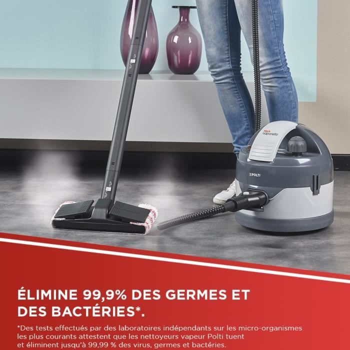 Polti vaporetto eco pro 3.0 - steam cleaner - 4.5 bar - 9 accessories - 110 gr/min