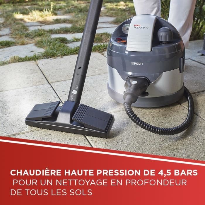 Polti vaporetto eco pro 3.0 - steam cleaner - 4.5 bar - 9 accessories - 110 gr/min