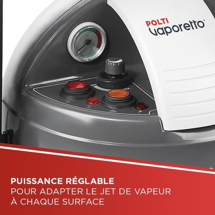 Polti vaporetto eco pro 3.0 - steam cleaner - 4.5 bar - 9 accessories - 110 gr/min