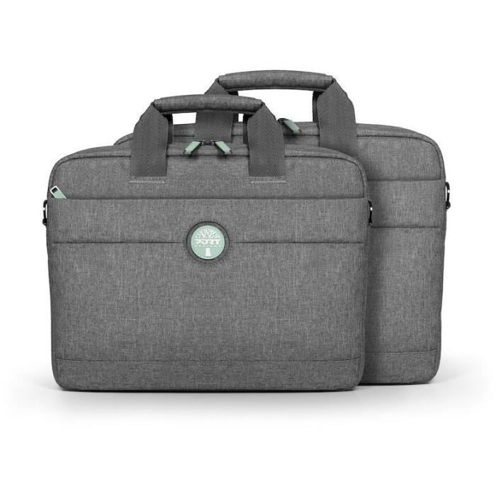 Laptop bag 15.6 - Port designs Yosemite Eco - Gray (62% recycled materials)
