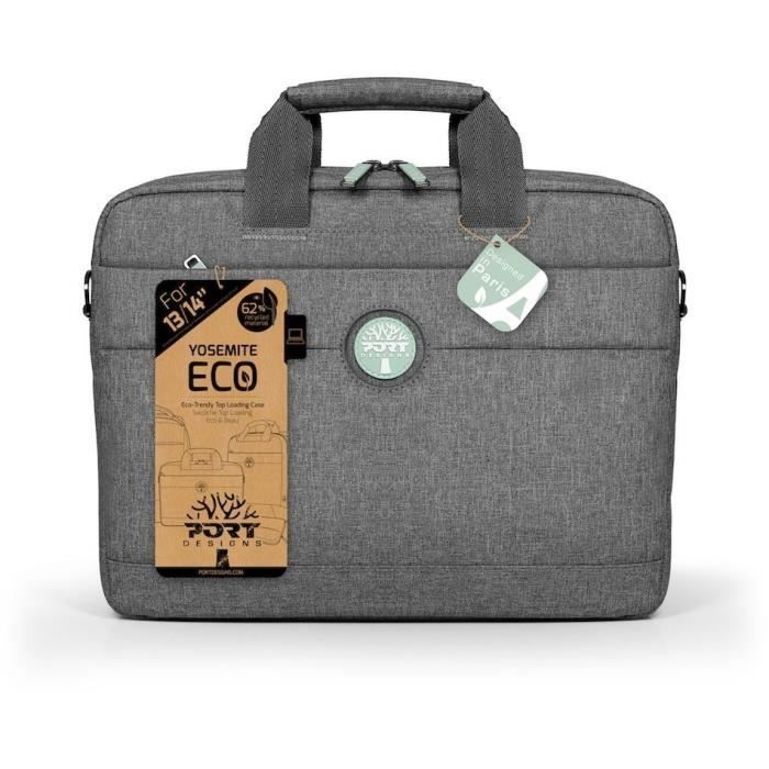 Laptop bag 15.6 - Port designs Yosemite Eco - Gray (62% recycled materials)