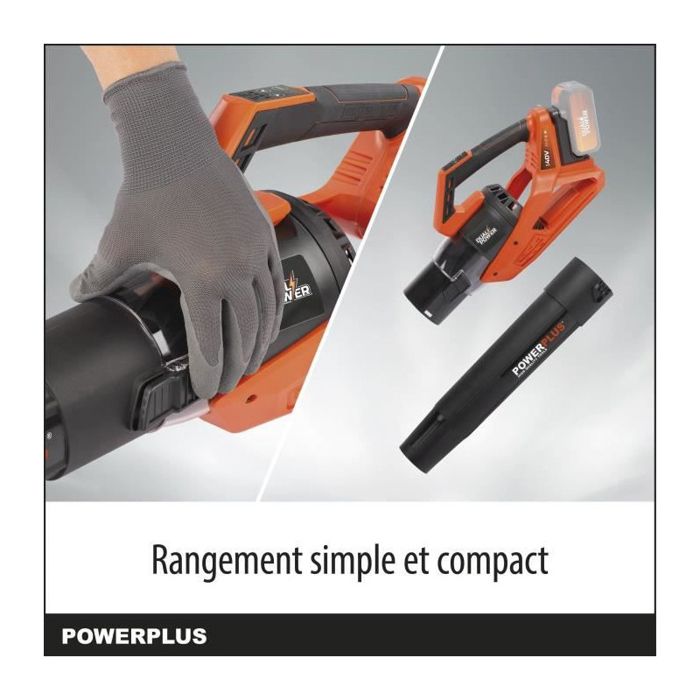 Dual Power Power Bases with Powdpg7521 - 20 V battery sheets, sheet collector, 145 km/h, without battery or charger