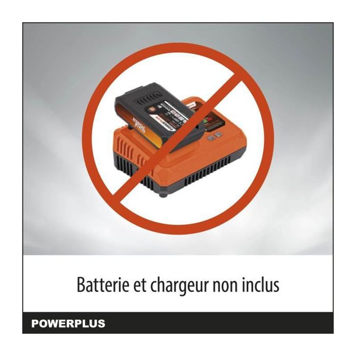 Dual Power Power Bases with Powdpg7521 - 20 V battery sheets, sheet collector, 145 km/h, without battery or charger