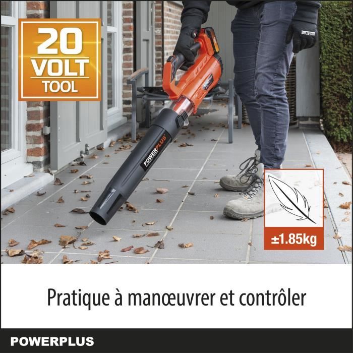 Dual Power Power Bases with Powdpg7521 - 20 V battery sheets, sheet collector, 145 km/h, without battery or charger