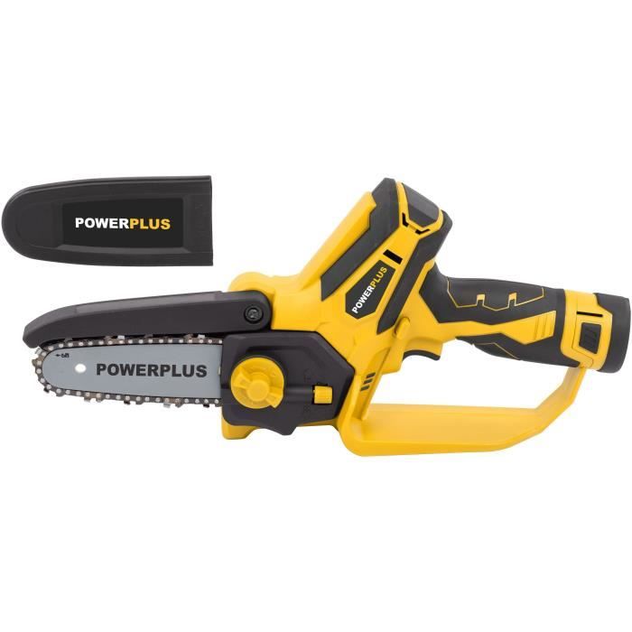POWERPLUS POWXG1045 cordless mini chainsaw - 12V - 10cm - 2x 2Ah batteries included