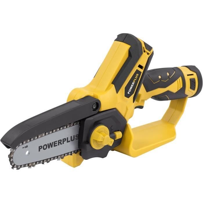 POWERPLUS POWXG1045 cordless mini chainsaw - 12V - 10cm - 2x 2Ah batteries included