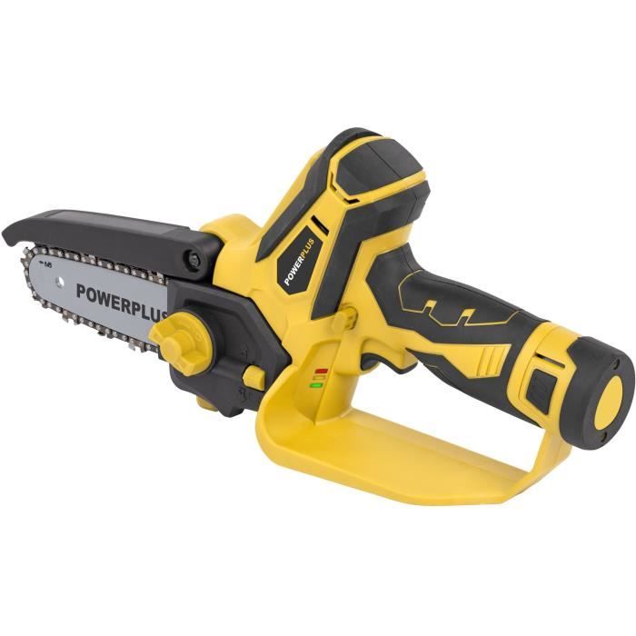 POWERPLUS POWXG1045 cordless mini chainsaw - 12V - 10cm - 2x 2Ah batteries included