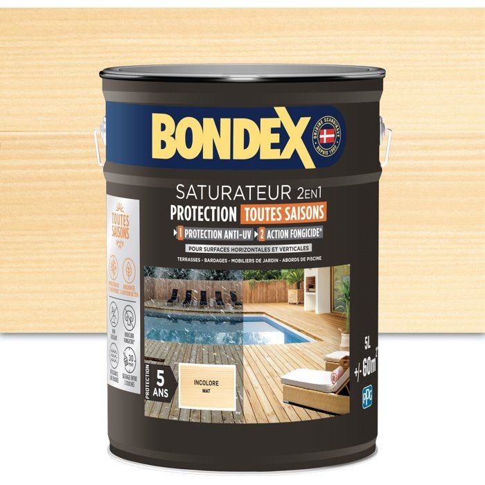 Colorless saturator - BONDEX - 441368 - Matt - 5 L