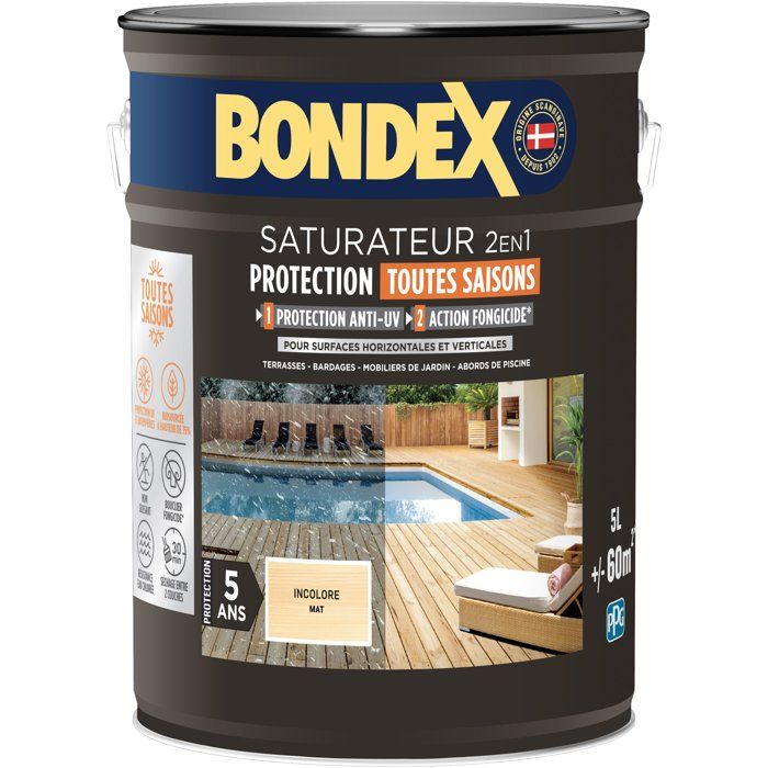 Colorless saturator - BONDEX - 441368 - Matt - 5 L