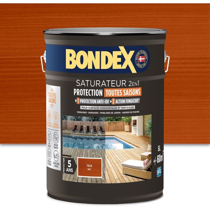 BONDEX - Saturator - Teak - Matt - 5L