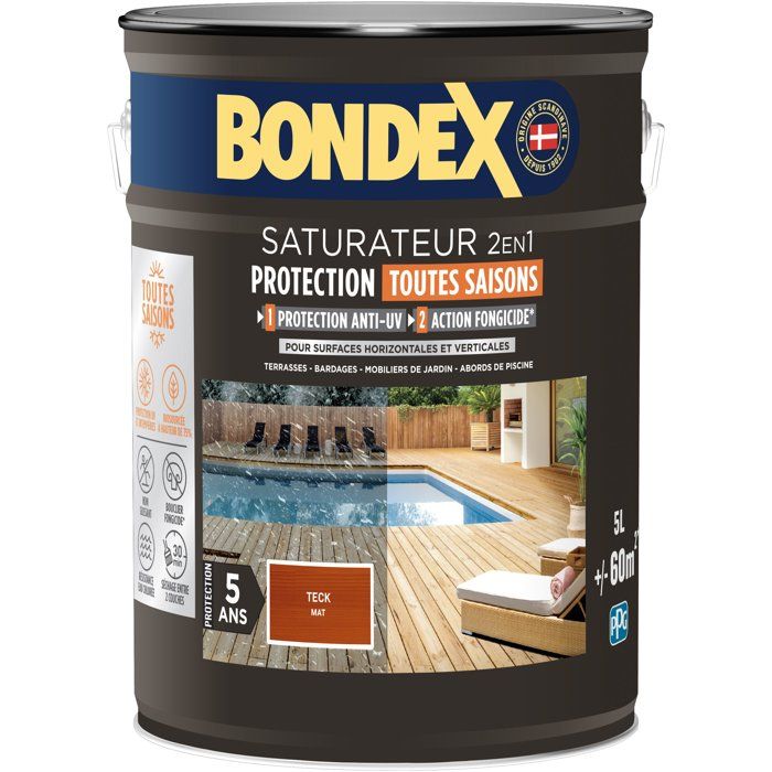 BONDEX - Saturator - Teak - Matt - 5L