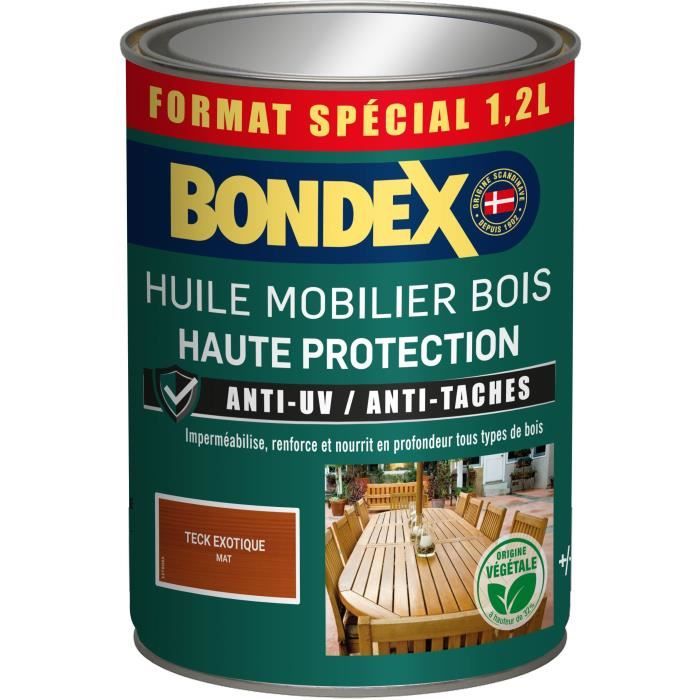 Teak furniture oil - BONDEX - 441377 - Matt - 1.2 L