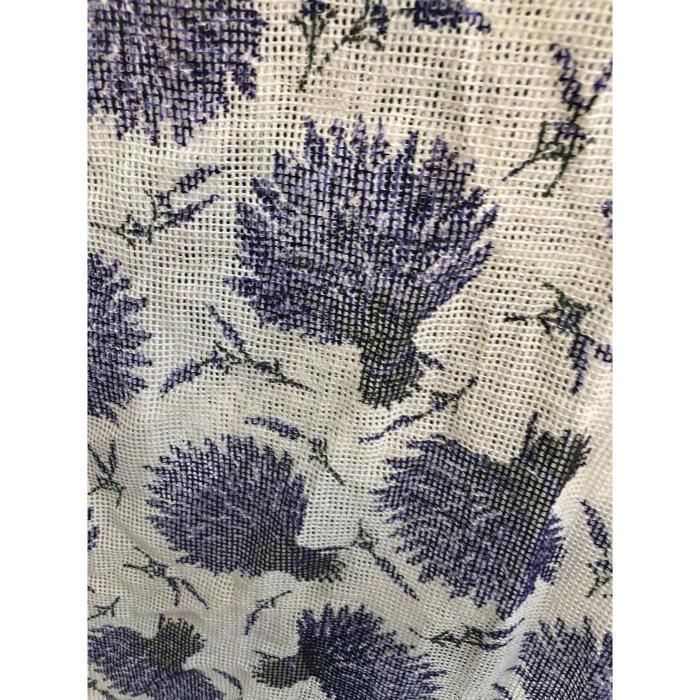 TOISON D'OR - Curtain - Simple - Miramas - 140x225 cm - Heat and insect protection - Lavender