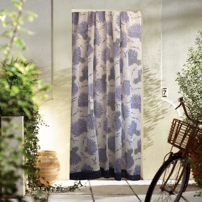 TOISON D'OR - Curtain - Simple - Miramas - 140x225 cm - Heat and insect protection - Lavender