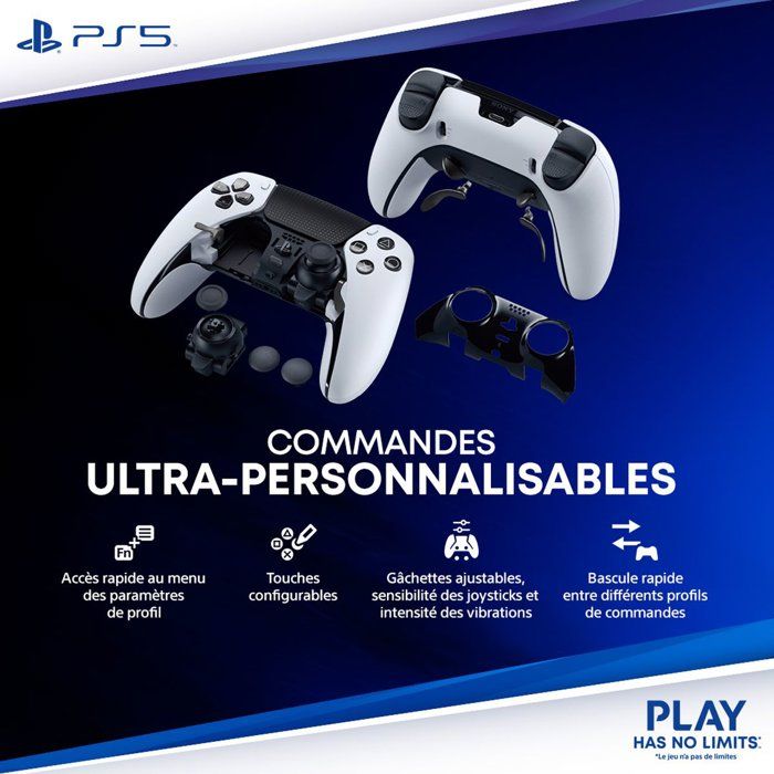 PS5 DualSense Edge Wireless Controller