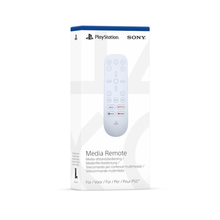 White / White Remote Control for PS5 - Official PlayStation
