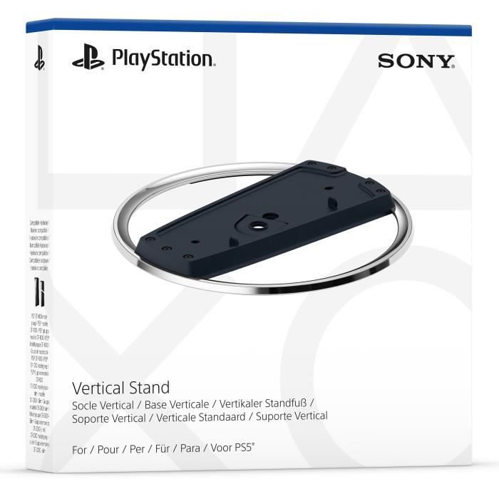 Vertical base for PS5 console