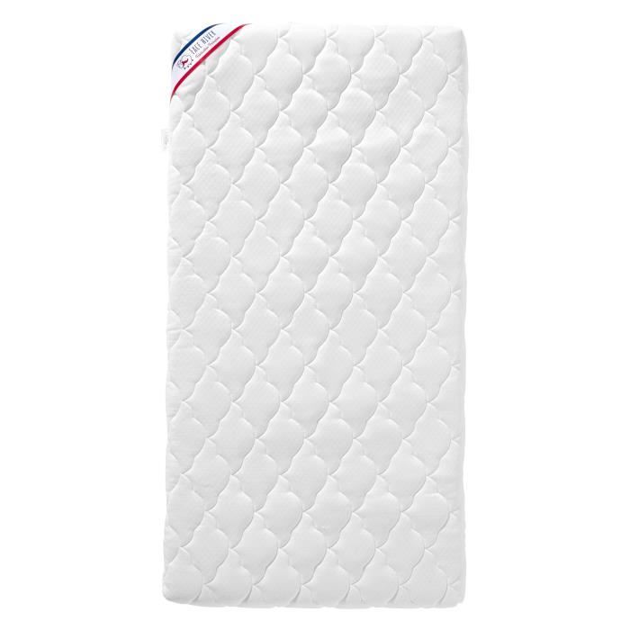 Perfect Baby Mattress - 60x120x10 cm - 2 Sides: Summer / Winter - Removable Cover - Anti Dust Mite