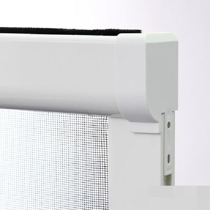 PVC roll-up insect screen for window - H145 x L100 cm