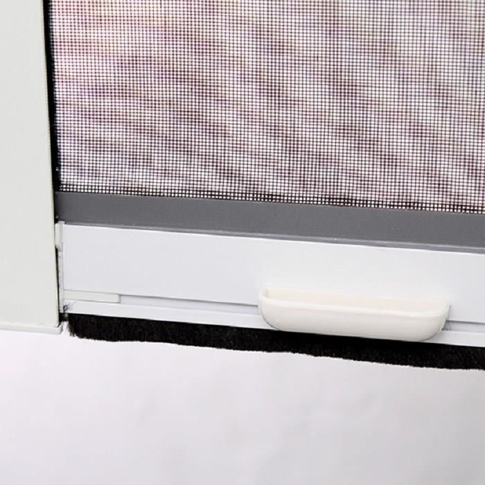 PVC roll-up insect screen for window - H145 x L100 cm