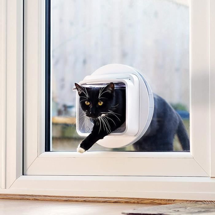 SUREFLAP CONNECTED Electronic chip - White - 142 mm x 120 mm (delivered with the hub)