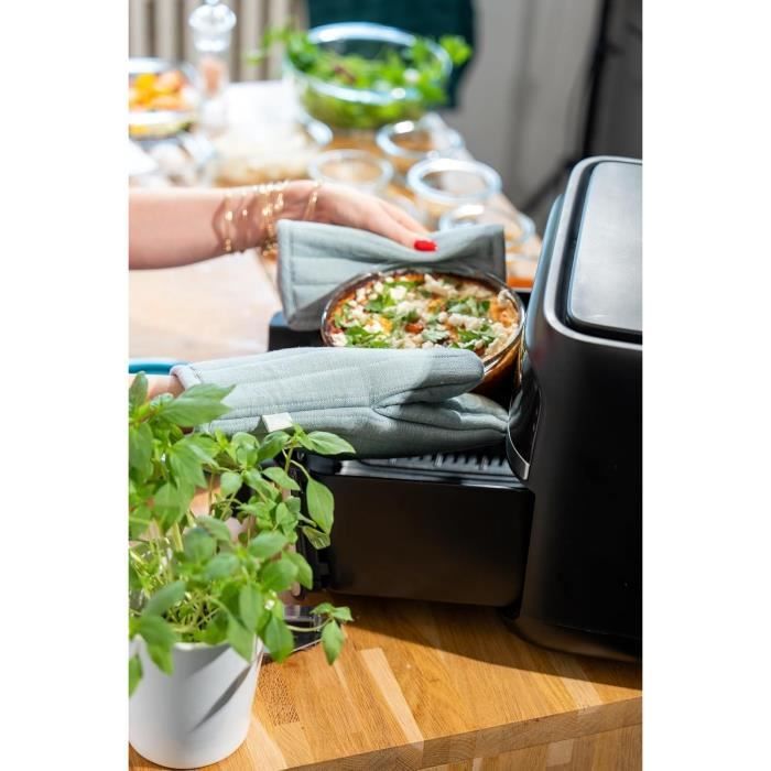 Air fryer dish - PYREX - 1450140 - Round - Borosilicate glass - 20 cm