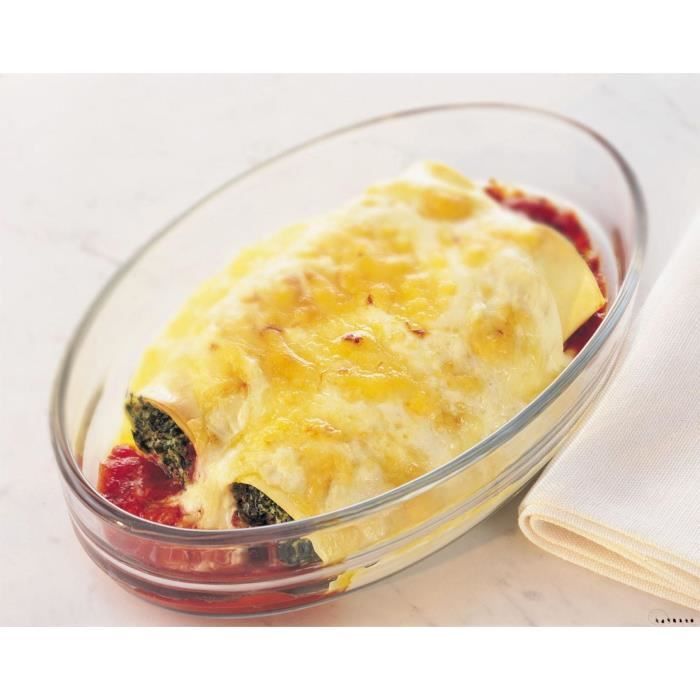PYREX - ESSENTIALS - Oval glass oven dish 35 * 24 cm