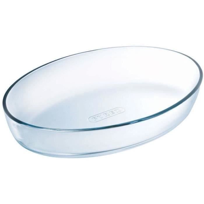 PYREX - ESSENTIALS - Oval glass oven dish 35 * 24 cm