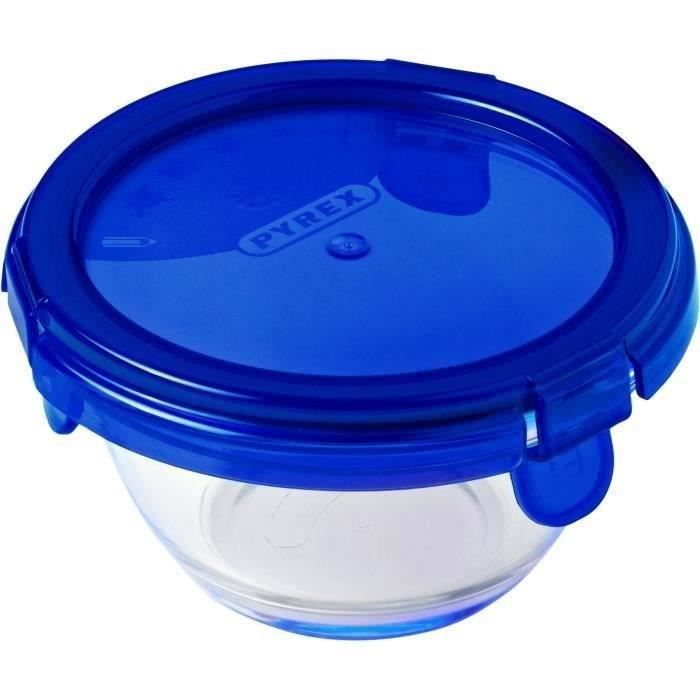 PYREX - COOK & GO - Round box in vere with lid 11 * 6 cm