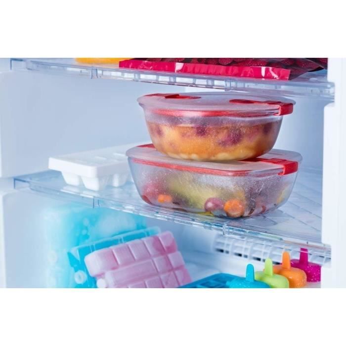 PYREX - COOK & HEAT - Rectangular glass box with lid 28 * 20 cm