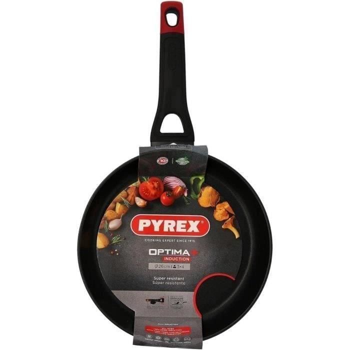 Frying pan - PYREX - 1455018 - Forged aluminum - Non-stick - 26 cm - PFAS-free